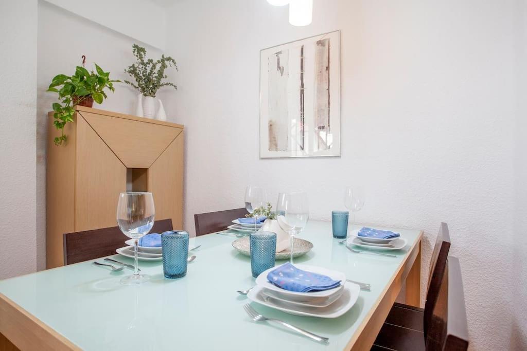 דירות ולנסיה Precioso Piso Moderno: Terraza, A/C, Netflix, Wifi מראה חיצוני תמונה
