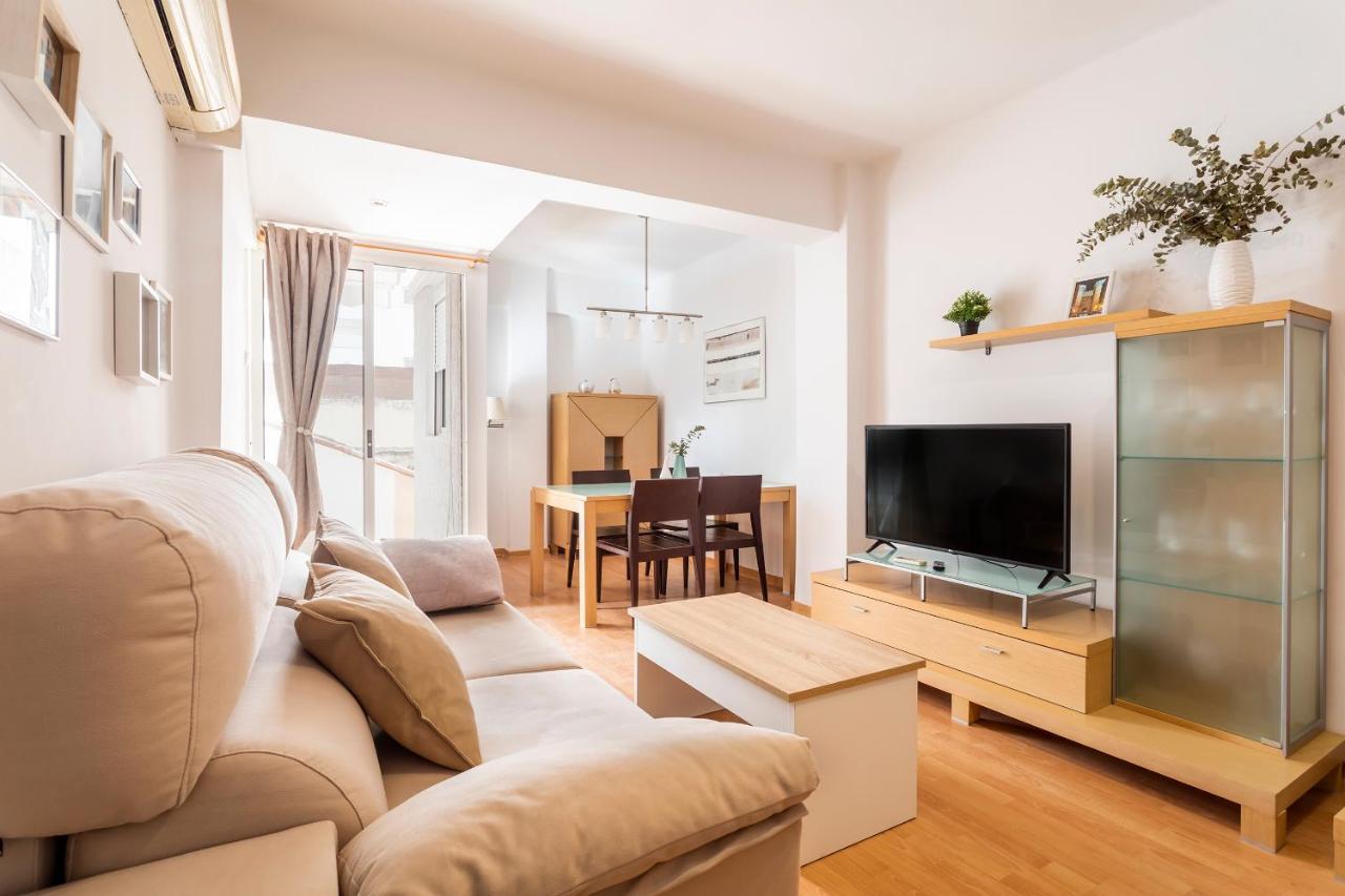 דירות ולנסיה Precioso Piso Moderno: Terraza, A/C, Netflix, Wifi מראה חיצוני תמונה