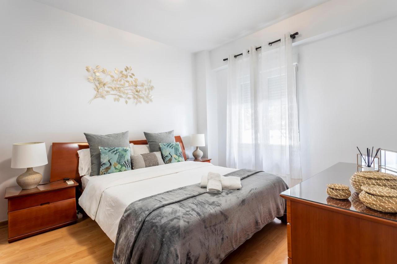 דירות ולנסיה Precioso Piso Moderno: Terraza, A/C, Netflix, Wifi מראה חיצוני תמונה