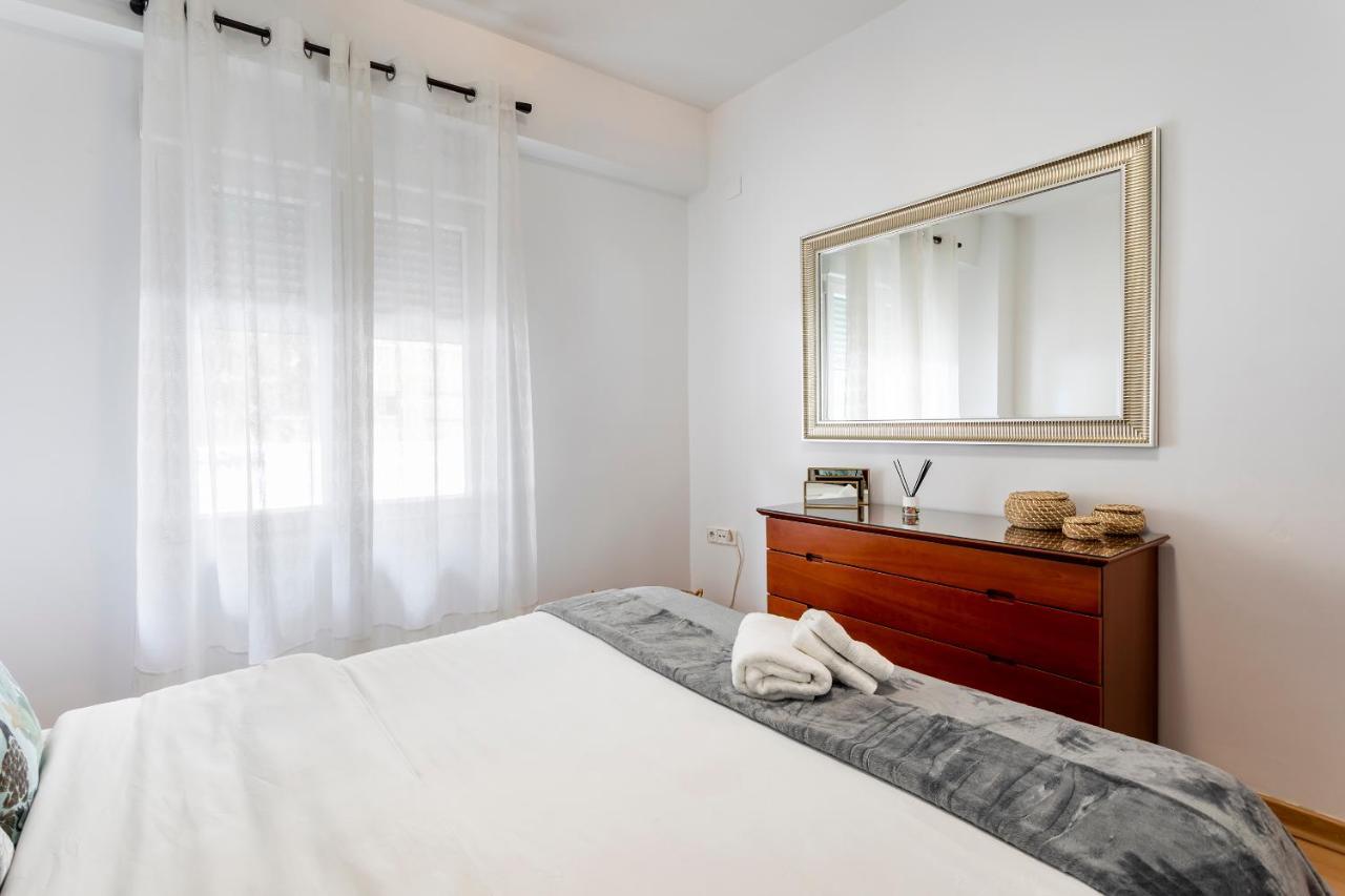 דירות ולנסיה Precioso Piso Moderno: Terraza, A/C, Netflix, Wifi מראה חיצוני תמונה